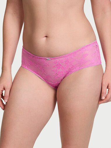 Tease Lace Cheeky Panty, New Peony & Waterfall, large