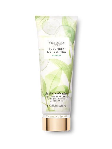 Cucumber & Green Tea Lait Corps Hydratant Natural Beauty, Description, large