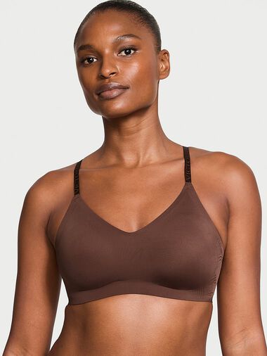 Soutien-gorge Confort Sans Armatures Légèrement Ampliforme, Ganache, large