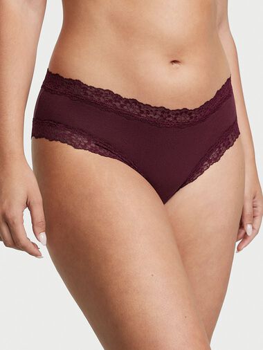 Culotte En Coton Et Dentelle Posey, Kir, large