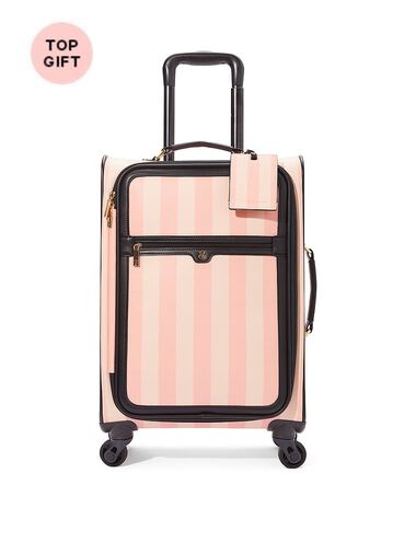 Valise Vs Getaway Carry-on, Pink stripe, large