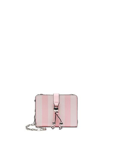 Convertible Chain Wallet, Heritage Stripe, large