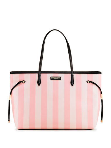 Sac Porté Épaule Victoria, Signature Stripe, large