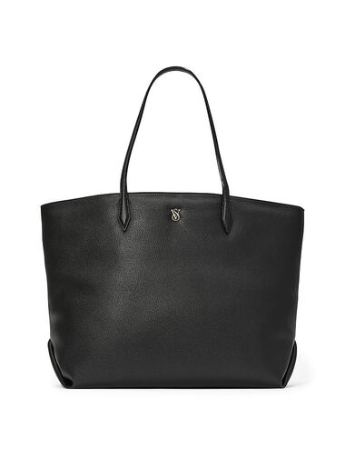 Sac Porté Épaule Grand Format, Black, large