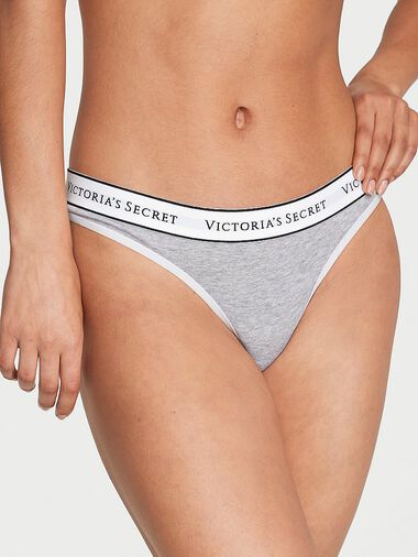 String En Coton Avec Logo, Medium Heather Gray, large