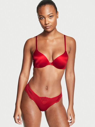 String En Microfibre Et Dentelle, Description, large