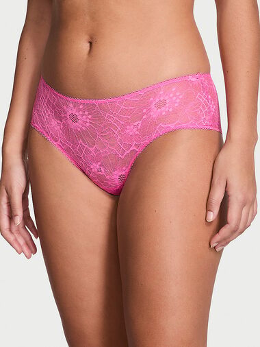 Culotte En Dentelle, Hollywood Pink, large
