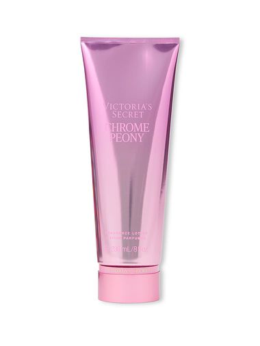 Mirrored Pom Fragrance Lotion, Chrome Peony, large