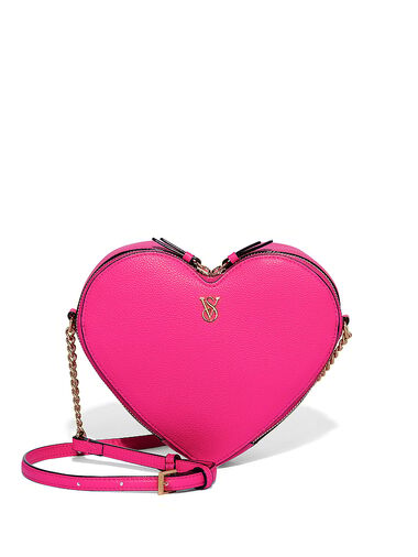 Sac En Forme De Cœur, Hot Pink, large