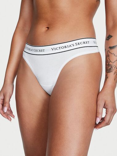 String En Coton Avec Logo, VS White, large