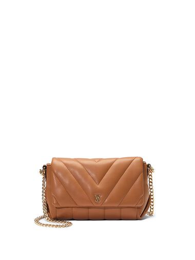 Medium Crossbody Bag, Brown, large