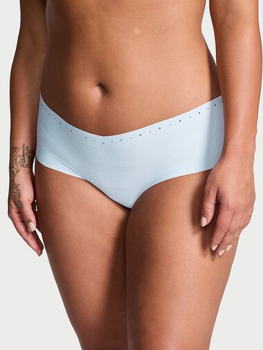 Culotte Invisible À Finitions Brillantes, Light Blue, large