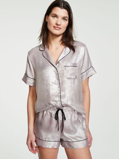 Pyjama satin 2025 femme victoria secret