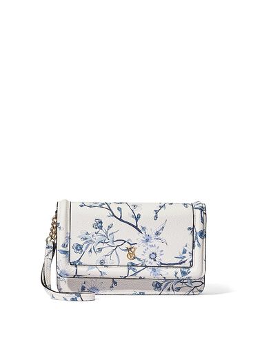 Pochette De Téléphone, Blue Floral, large