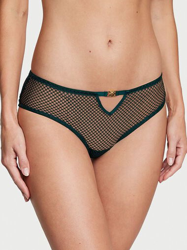 Culotte Sexy En Résille Ouverte À L’arrière, Black Ivy, large