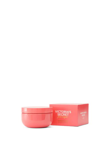 White Peach Mango Whipped Body Scrub, White Peach Mango, large