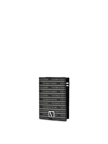 Protège-passeport, Black/White, large