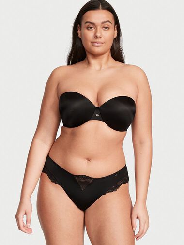 String En Microfibre Et Dentelle, Description, large