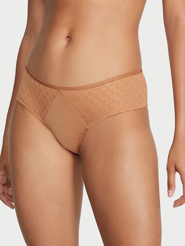 Culotte En Dentelle Icon By Victoria's Secret, Toffee, large