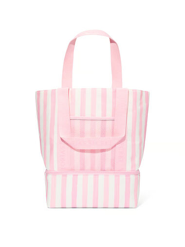 Cooler Tote, Stripe, large