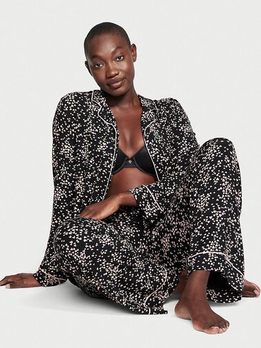 Ensemble Pyjama Long En Modal, Description, large