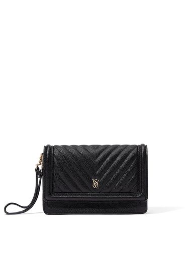 Pochette De Téléphone, Black, large