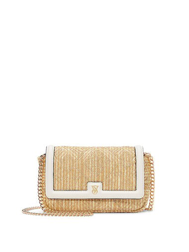 Convertible Mini Bag, Straw, large