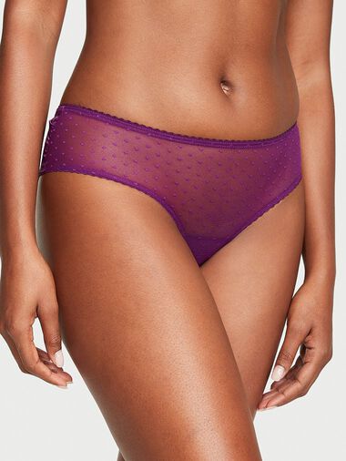 Culotte Sexy Avec Entrelacs Et Nœud À L’arrière, Grape Soda, large