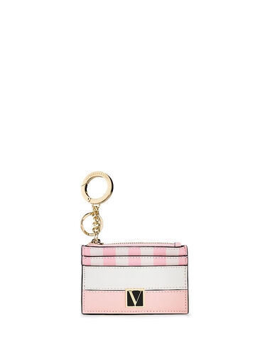 Porte-cartes Porte-clés Victoria, Signature Stripe, large