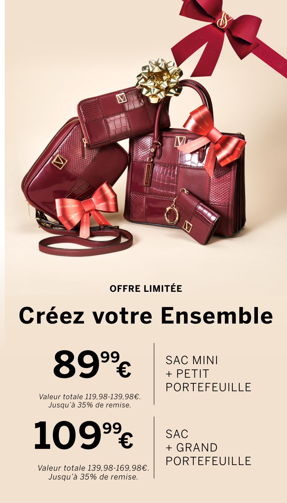 Sac cadeau new arrivals victoria secret