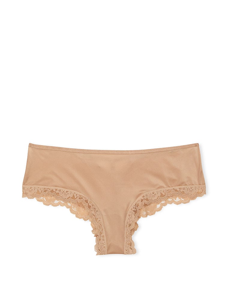 Culotte Bordée De Dentelle, Sweet Praline, large