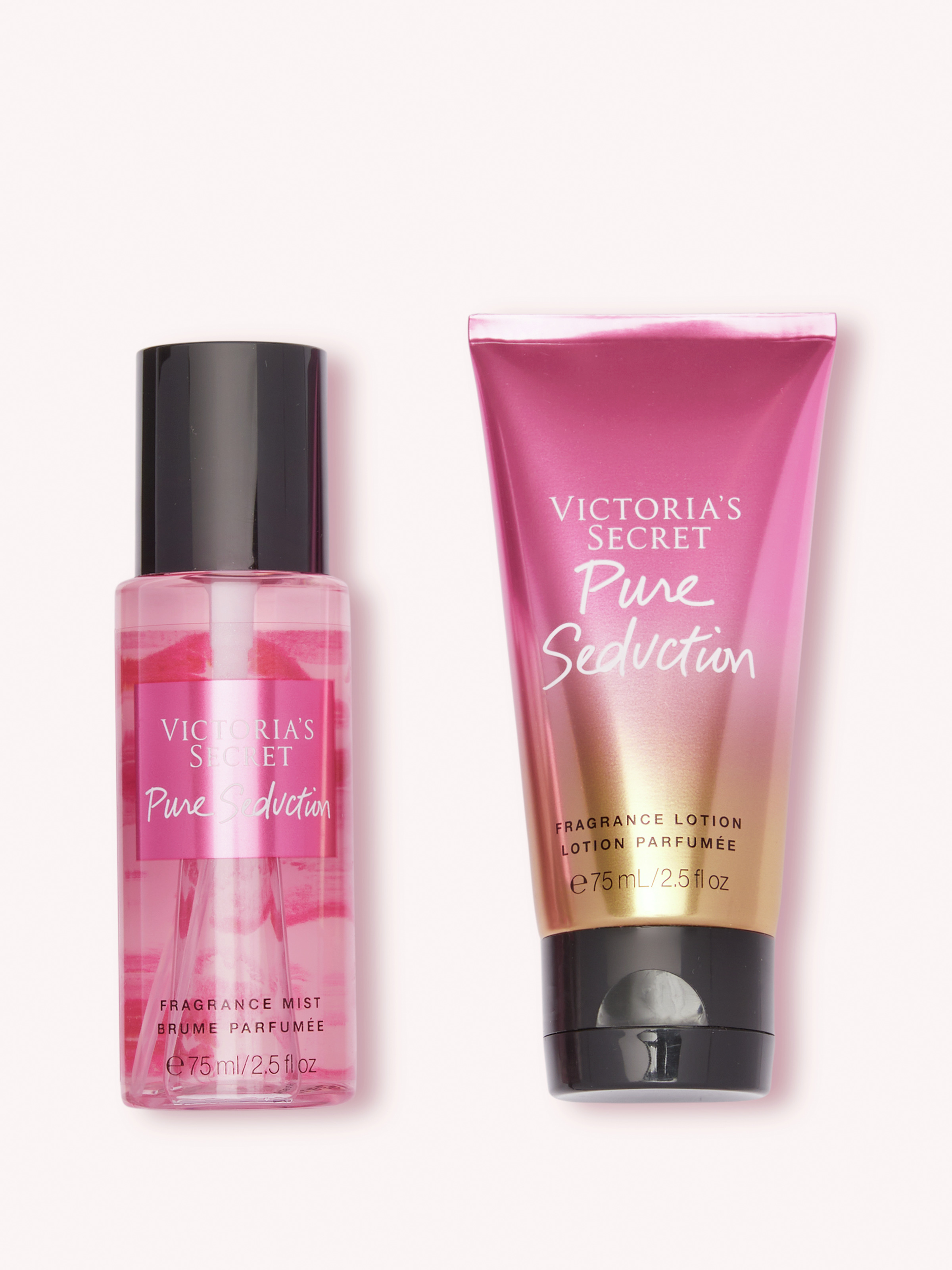 Pure Seduction Coffret Cadeau Duo : Mini Brume Parfumée Et Mini Lait Corps Parfumé, Description, large