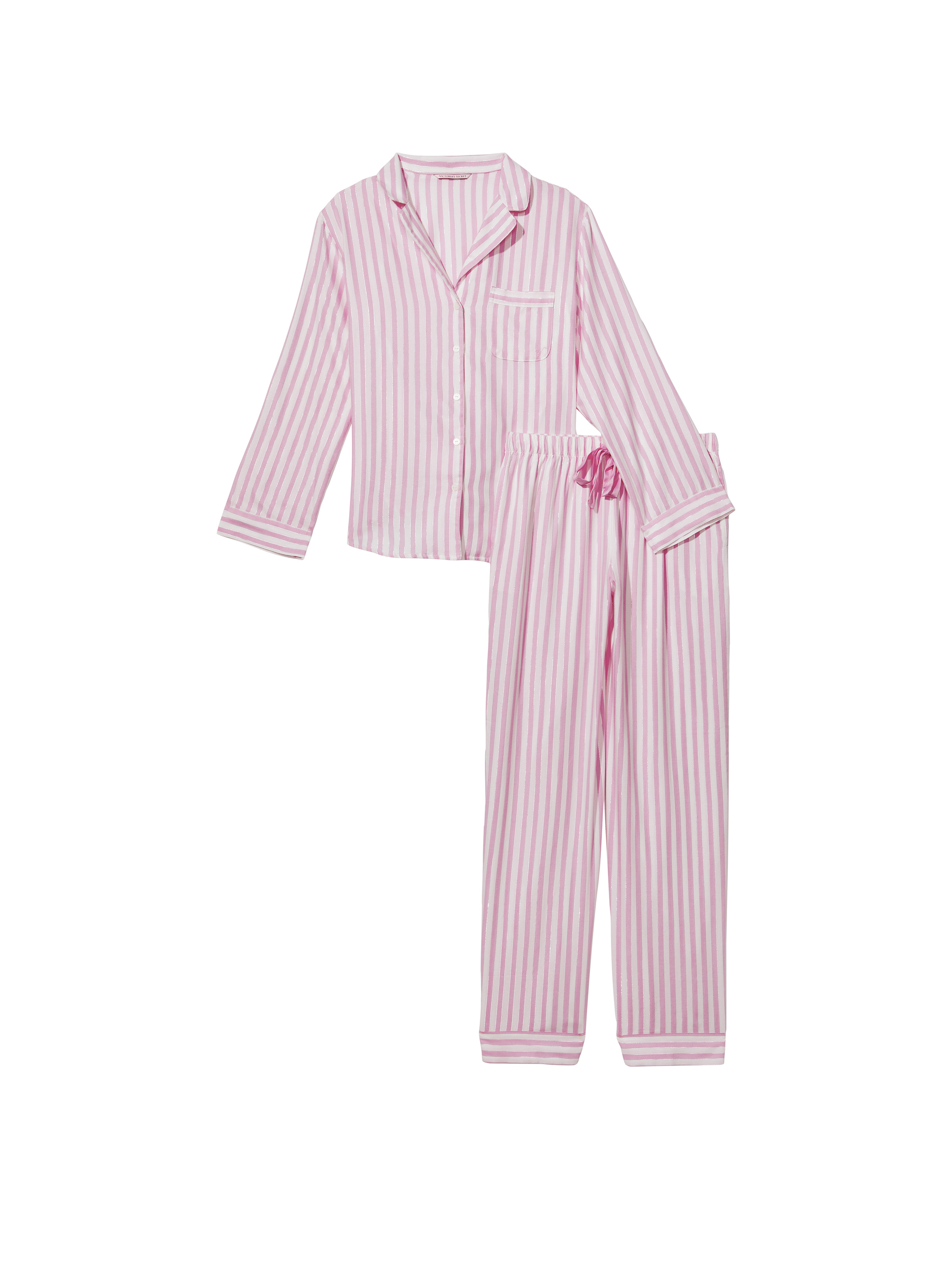 Ensemble Pyjama Long En Flanelle, Description, large