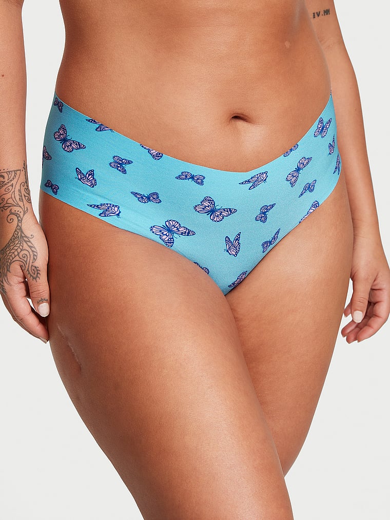 Culotte Haute Invisible, Bikini Blue Butterflies, large