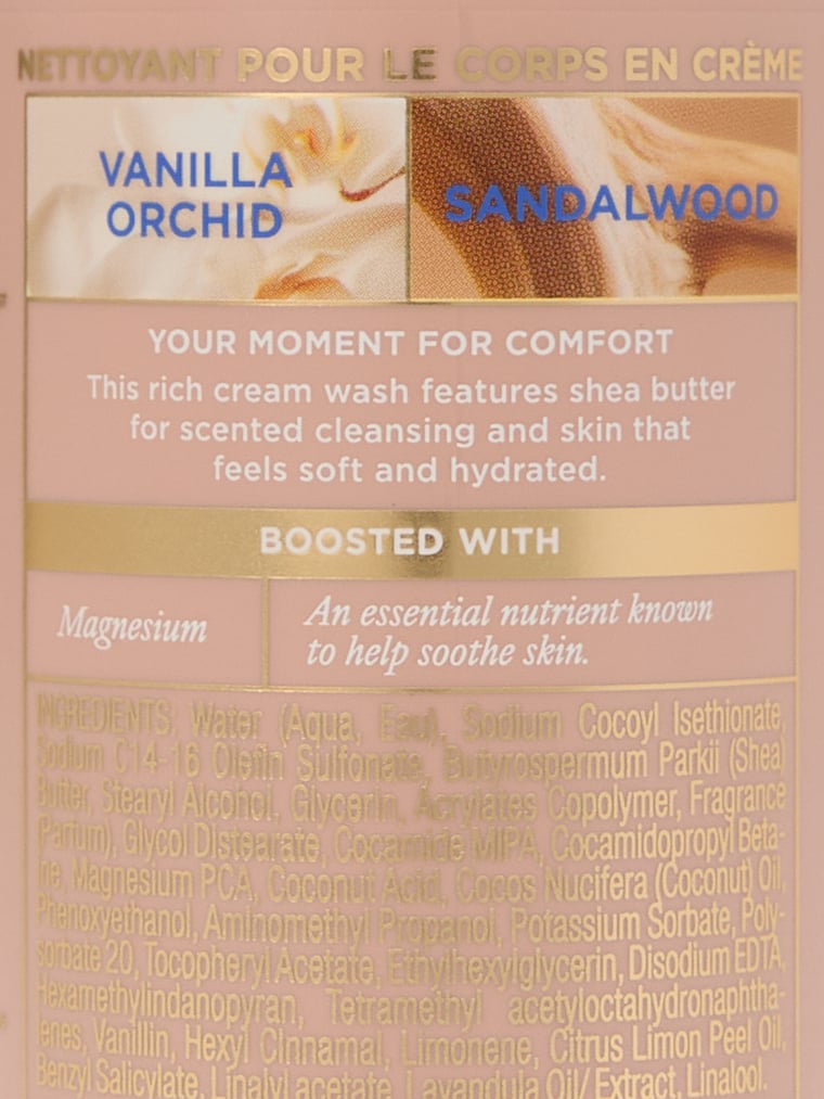 Vanilla Orchid Sandalwood Cream Body Wash, Vanilla Orchid Sandalwood, large