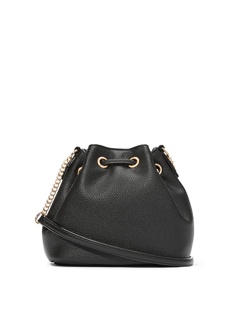 Mini Sac Seau, Black, large