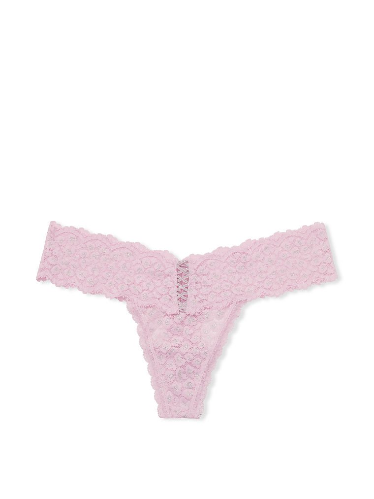 String En Dentelle À Motif Animal Avec Laçage, Description, large