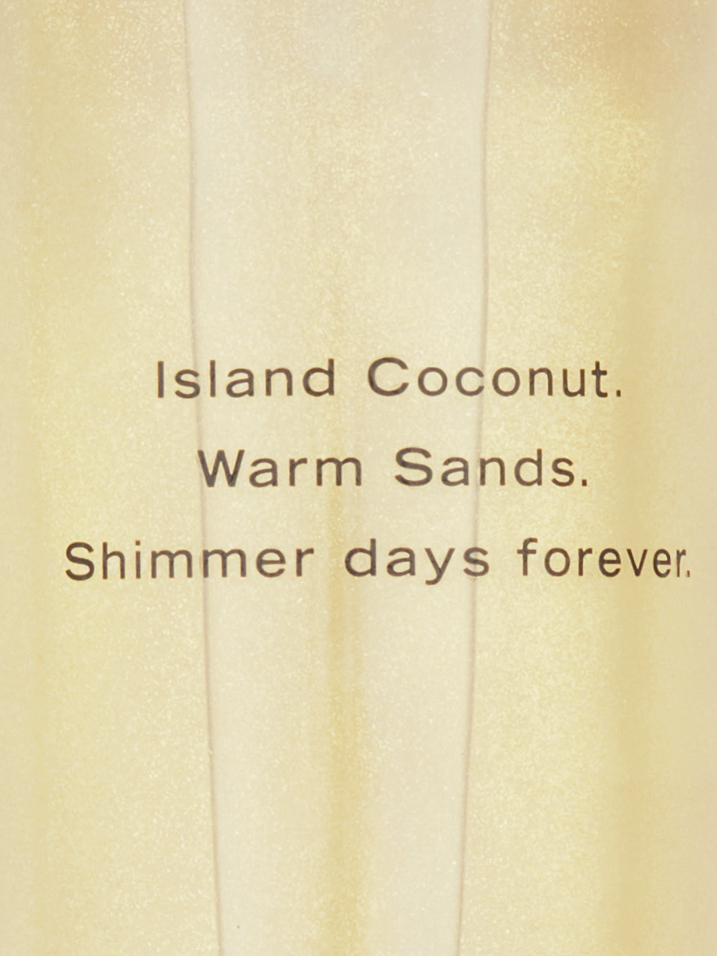 Coconut Passion Shimmer Brume Parfumée Scintillante The mist Collection Victoria