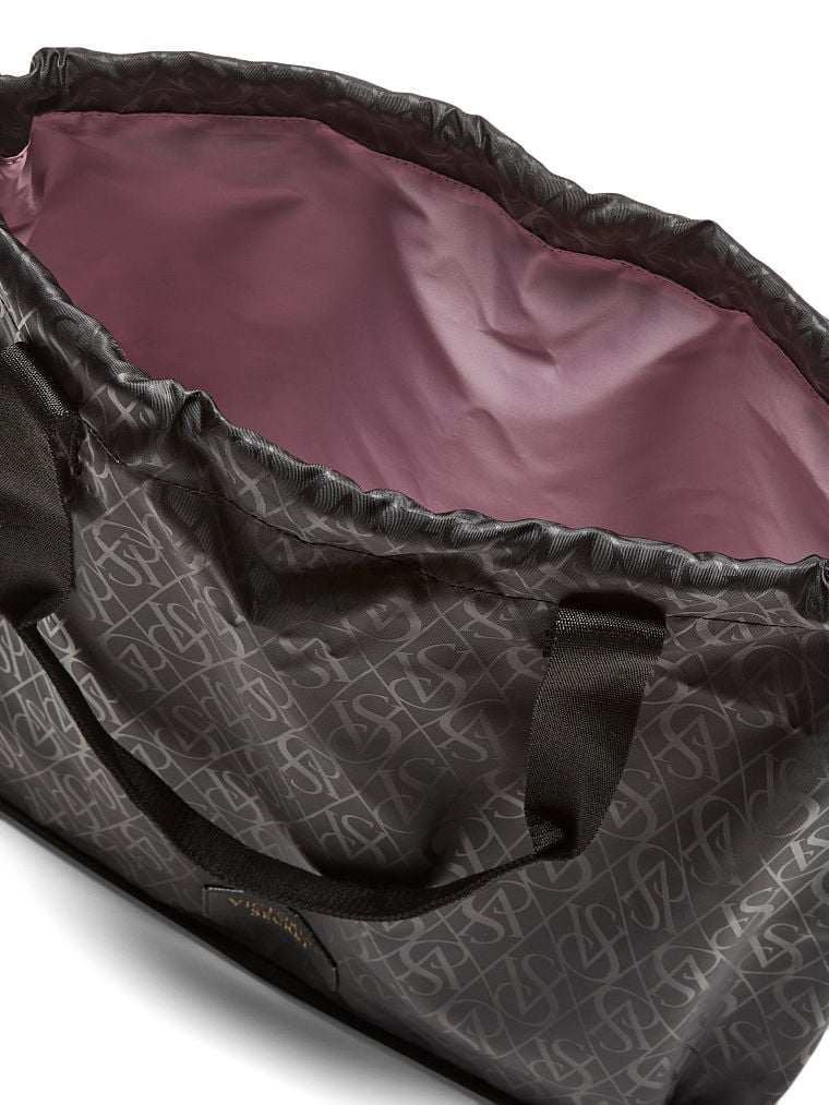 Sac Porté Épaule Compressible Et Léger, Black, large