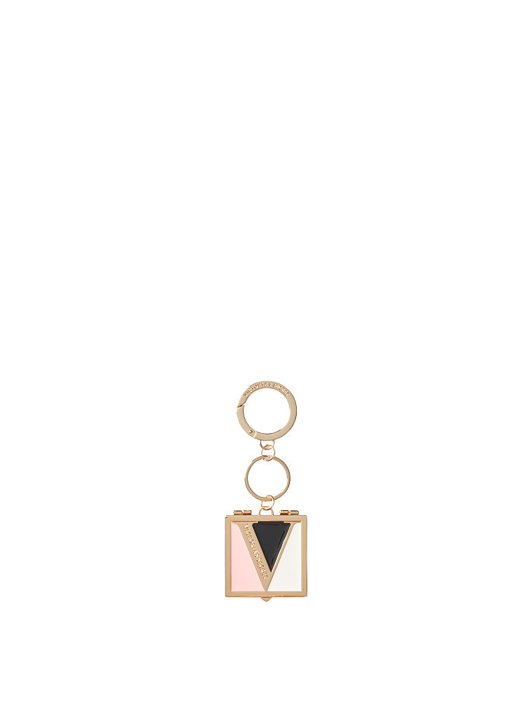 Porte-clés Miroir Color Block, Blush Colorblock, large
