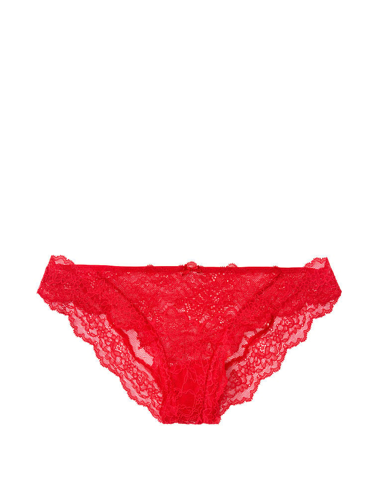 Culotte En Dentelle Scintillante, Lipstick, large