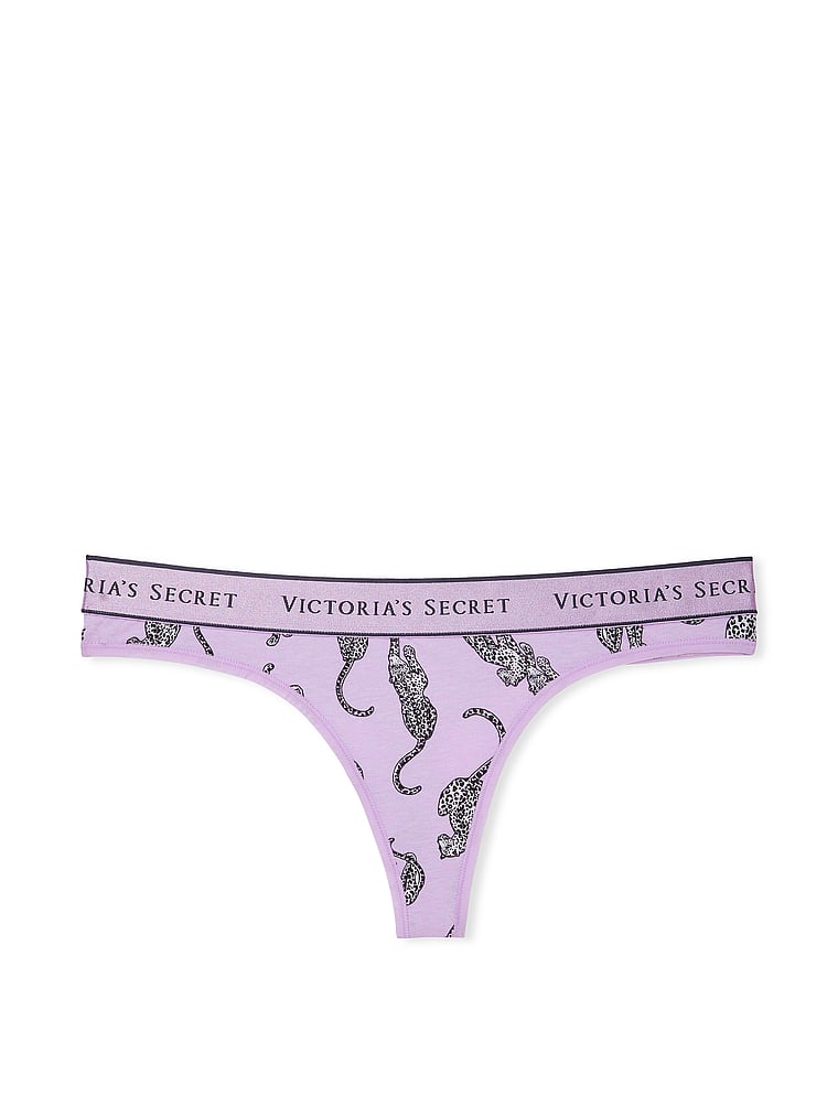 String En Coton Avec Logo, Unicorn Purple Leopards, large