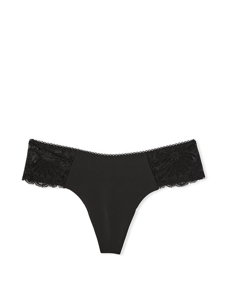 String Invisible En Dentelle Florale, Description, large