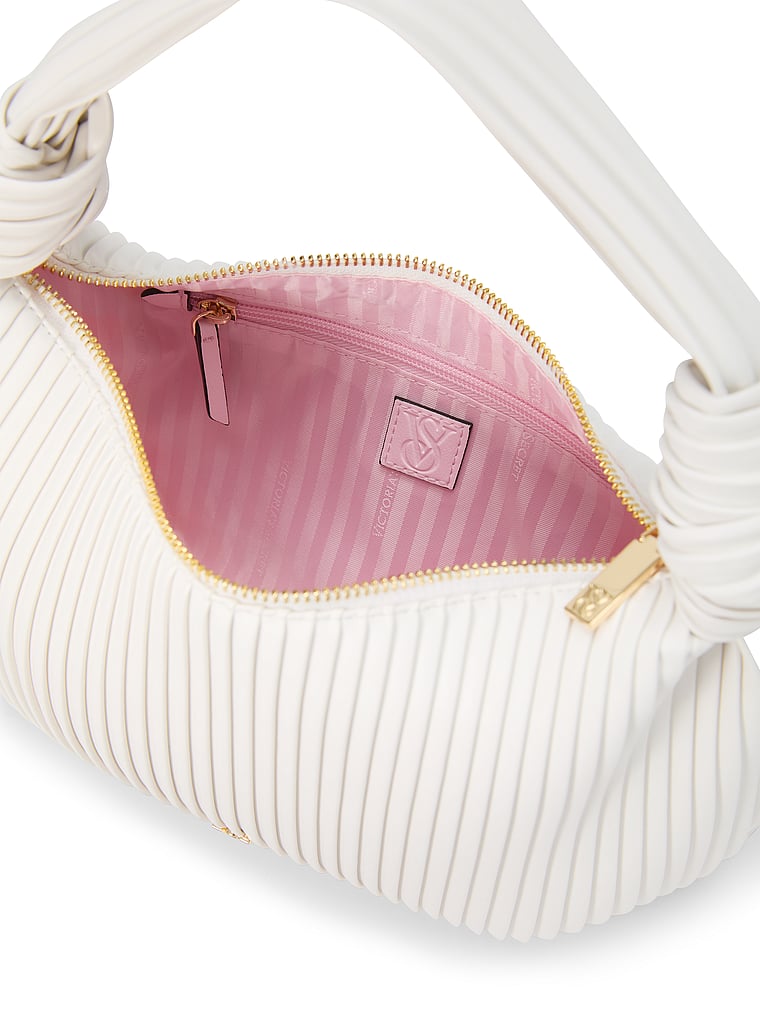 Sac À Anse Supérieure Nouée, Coconut White, large