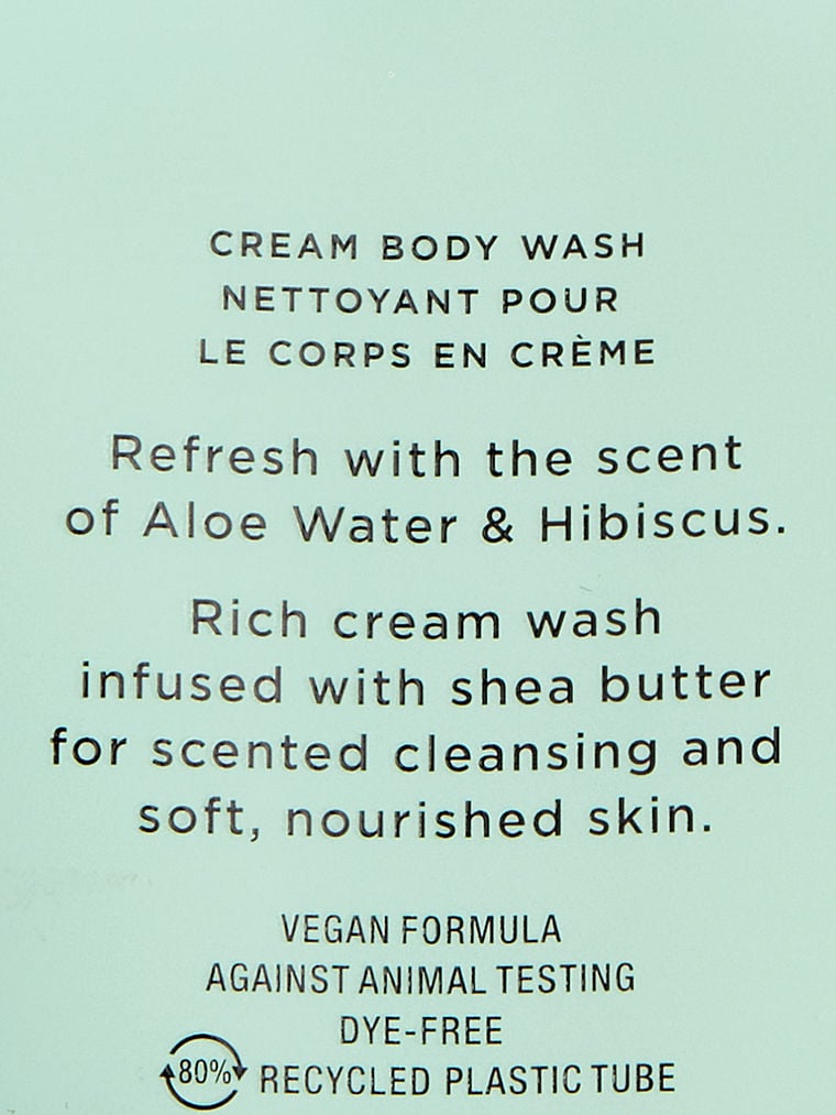 Aloe Water & Hibiscus Natural Beauty Crème Nettoyante Hydratante, Aloe Water & Hibiscus, large