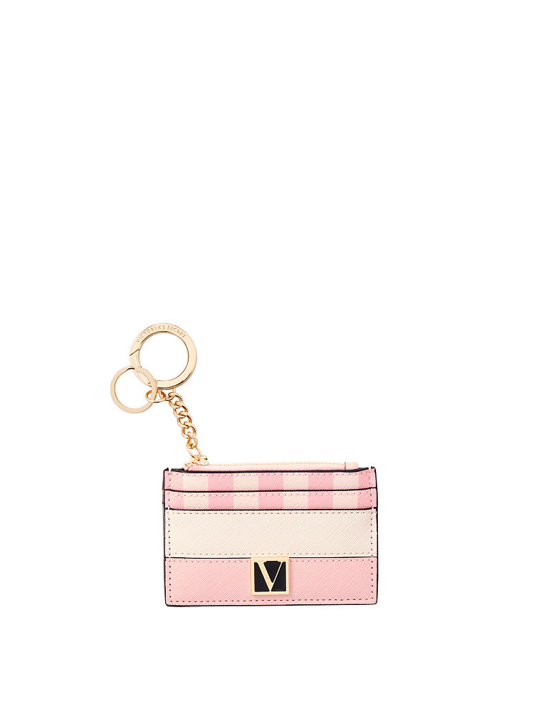 Porte-cartes Porte-clés Victoria, Signature Stripe, large