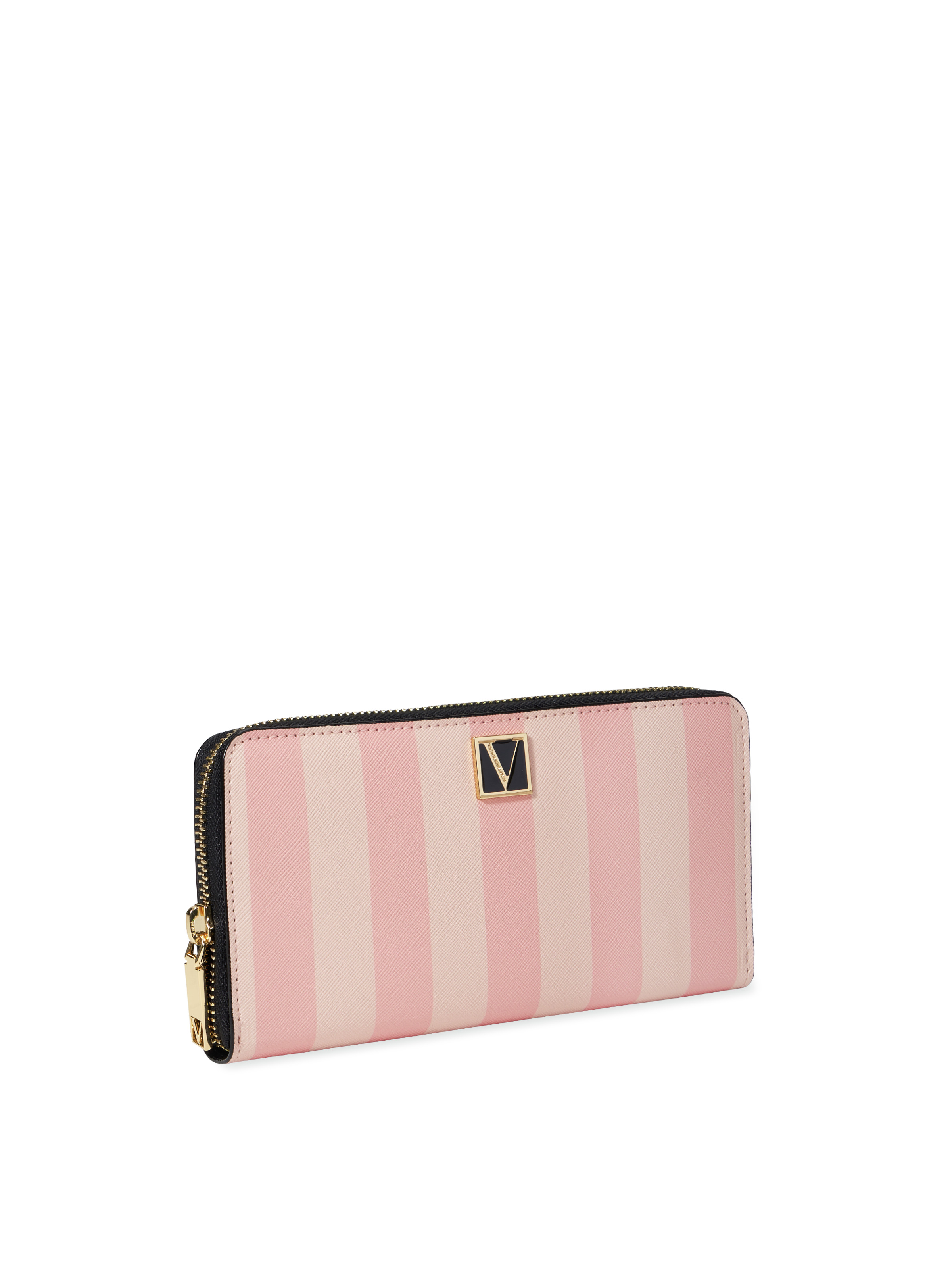 Le Portefeuille Victoria, Pink Stripe, large