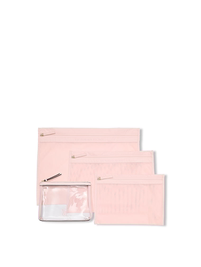 Lot De 4 Filets De Lavage Pour Soutien-gorge, Pink, large