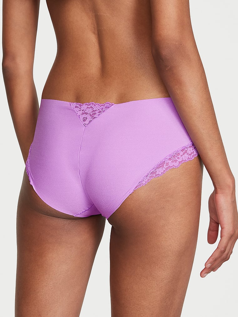 Culotte Haute Invisible Bordée De Dentelle, Purple Paradise, large