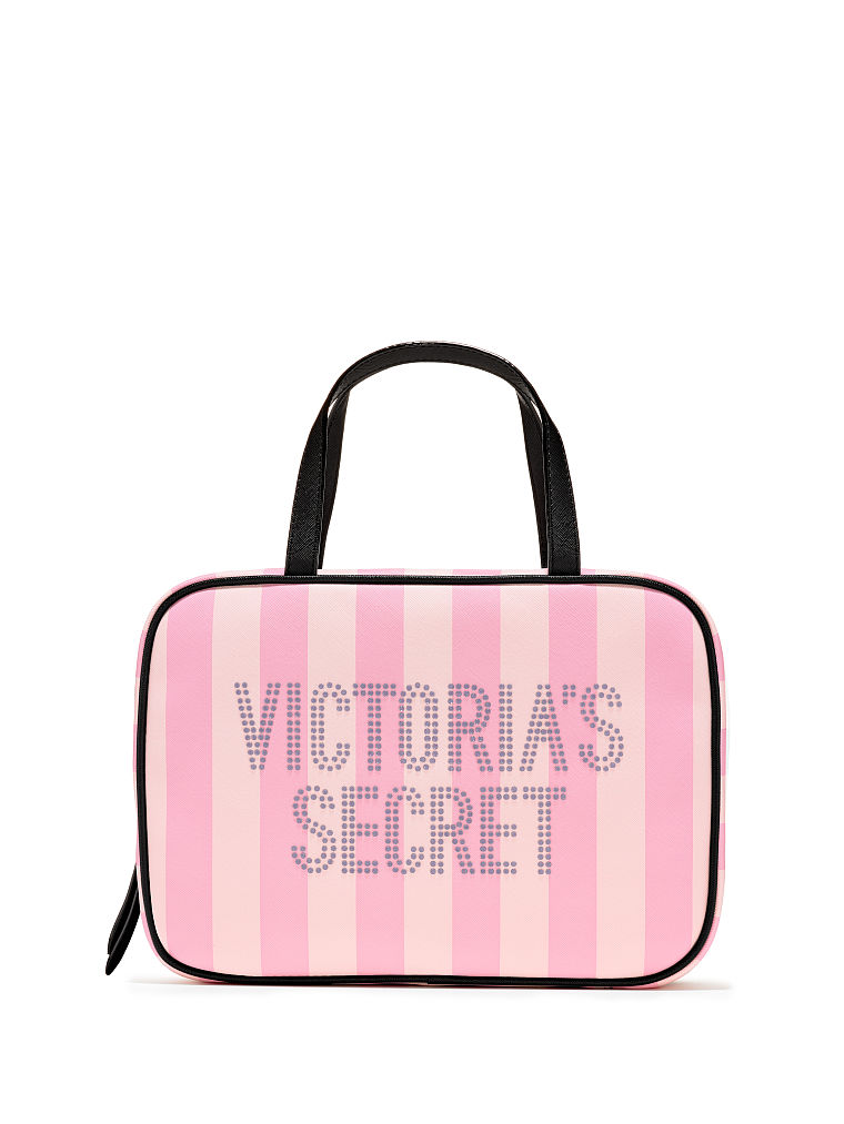 Trousse De Voyage Jetsetter Avec Logo, Pink, large
